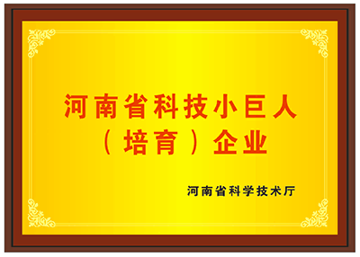 河南省科技小巨人（培育）企業(yè)